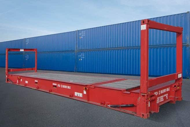 contenedores flat rack